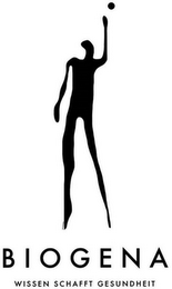 BIOGENA WISSEN SCHAFFT GESUNDHEIT logo