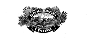 BIOGENESI I PRIMI logo