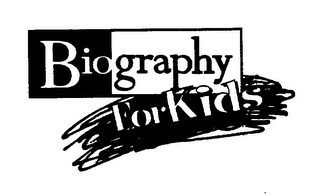 BIOGRAPHY FOR KIDS logo