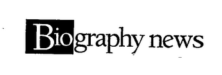 BIOGRAPHY NEWS logo