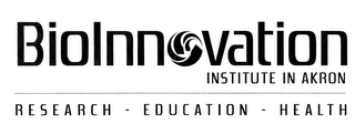 BIOINNOVATION INSTITUTE IN AKRON RESEARCH - EDUCATION - HEALTH logo