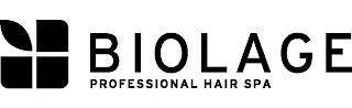BIOLAGE PROFESSIONAL HAIR SPA logo