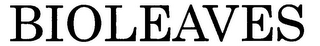 BIOLEAVES logo
