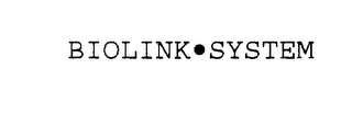BIOLINK SYSTEM logo