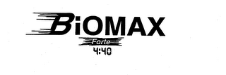 BIOMAX FORTE 4:40 logo