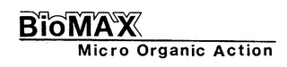 BIOMAX MICRO ORGANIC ACTION logo
