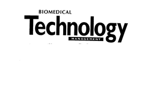 BIOMEDICAL TECHNOLOGY MANAGEMENT logo