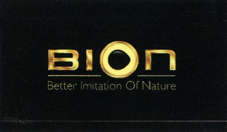 BION BETTER IMITATION OF NATURE logo