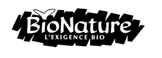 BIONATURE L'EXIGENCE BIO logo