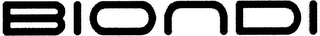 BIONDI logo