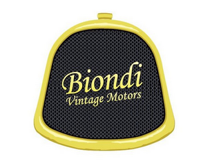 BIONDI VINTAGE MOTORS logo