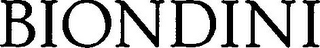 BIONDINI logo