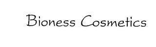 BIONESS COSMETICS logo