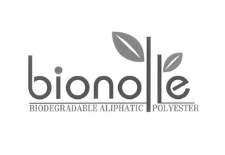 BIONOLLE BIODEGRADABLE ALIPHATIC POLYESTER logo