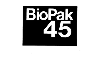 BIOPAK 45