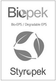 BIOPEK BIO-EPS / DEGRADABLE EPS STYROPEK logo