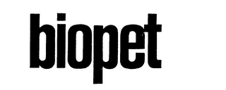 BIOPET logo