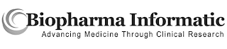 BIOPHARMA INFORMATIC ADVANCING MEDICINE THROUGH CLINICAL RESEARCH logo