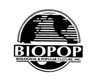 BIOPOP BIOLOGICAL & POPULAR CULTURE, INC. logo
