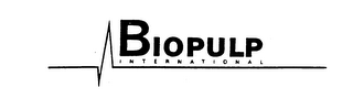 BIOPULP INTERNATIONAL logo