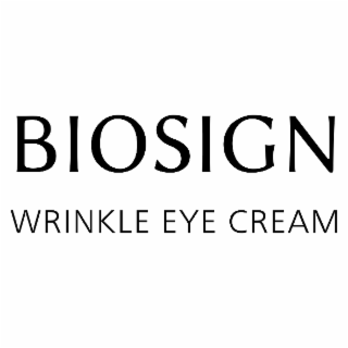 BIOSIGN WRINKLE EYE CREAM logo