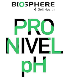 BIOSPHERE SOIL HEALTH PRO NIVEL PH logo