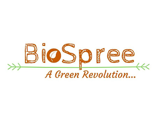 BIOSPREE - A GREEN REVOLUTION logo