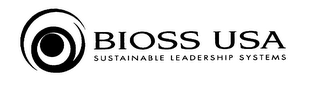 BIOSS USA SUSTAINABLE LEADERSHIP SYSTEMS logo