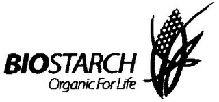 BIOSTARCH ORGANIC FOR LIFE logo