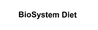 BIOSYSTEM DIET logo