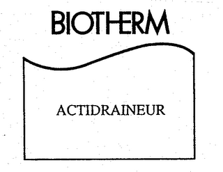 BIOTHERM ACTIDRAINEUR logo