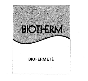 BIOTHERM BIOFERMETE logo