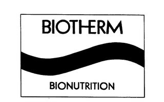 BIOTHERM BIONUTRITION logo