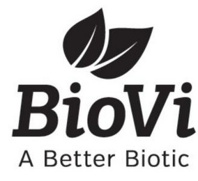 BIOVI A BETTER BIOTIC logo