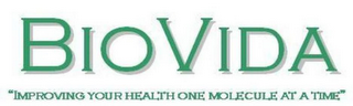 BIOVIDA "IMPROVING YOUR HEALTH ONE MOLECULE AT A TIME" logo