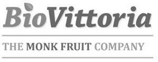 BIOVITTORIA THE MONK FRUIT COMPANY logo