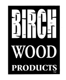 BIRCH WOOD PRODUCTS logo