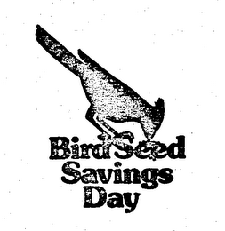 BIRD SEED SAVINGS DAY logo