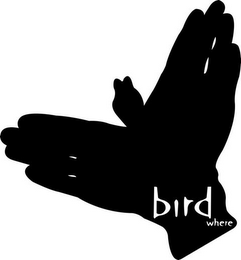 BIRD WHERE logo