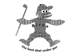 BIRDE THE BEST SHOT UNDER PAR logo