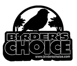 BIRDER'S CHOICE WWW.BIRDERSCHOICE.COM logo