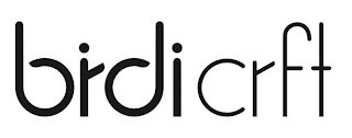 BIRDI CRFT logo