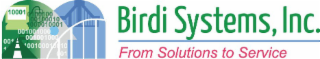 BIRDI SYSTEMS, INC. FROM SOLUTIONS TO SERVICE logo