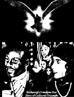 BIRDSONG'S FREEDOM OUR STORY OF CULTURAL TRIUMPH logo