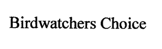 BIRDWATCHERS CHOICE logo