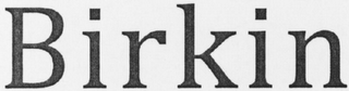 BIRKIN logo