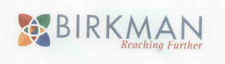 BIRKMAN REACHING FURTHER logo