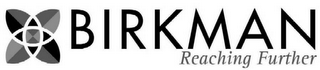 BIRKMAN REACHING FURTHER logo