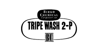 BIRKO CHEMICAL CORPORATION TRIPE WASH 2-P BC logo