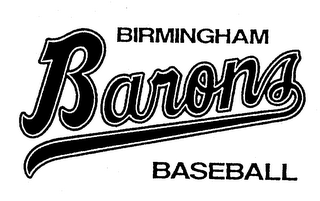 BIRMINGHAM BARONS BASEBALL logo